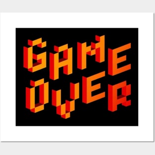 Game over Posters and Art